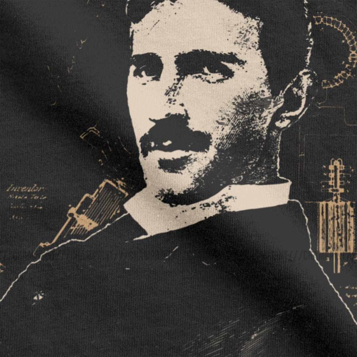 The Inventor Tesla T-Shirts