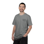 Load image into Gallery viewer, Quarantine Circle T-Shirt — Minimal Battery &amp; Loop Graphic Tee

