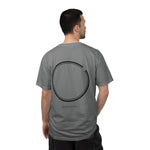 Load image into Gallery viewer, Quarantine Circle T-Shirt — Minimal Battery &amp; Loop Graphic Tee
