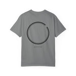 Load image into Gallery viewer, Quarantine Circle T-Shirt — Minimal Battery &amp; Loop Graphic Tee
