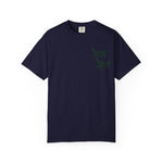 Load image into Gallery viewer, Optical Grid Cat T‑Shirt — 'There Is No Spoon' Graphic Tee
