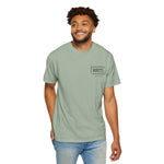 Load image into Gallery viewer, Quarantine Circle T-Shirt — Minimal Battery &amp; Loop Graphic Tee
