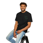 Load image into Gallery viewer, Optical Grid Cat T‑Shirt — 'There Is No Spoon' Graphic Tee
