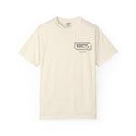Load image into Gallery viewer, Quarantine Circle T-Shirt — Minimal Battery &amp; Loop Graphic Tee
