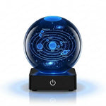 Load image into Gallery viewer, Solar System Crystal Sphere – Hold the Universe in Your Hands
