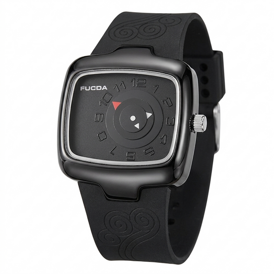 Orbit Timepiece – Retro-Futuristic Quartz Watch