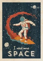 Load image into Gallery viewer, Vintage Retro Space Posters
