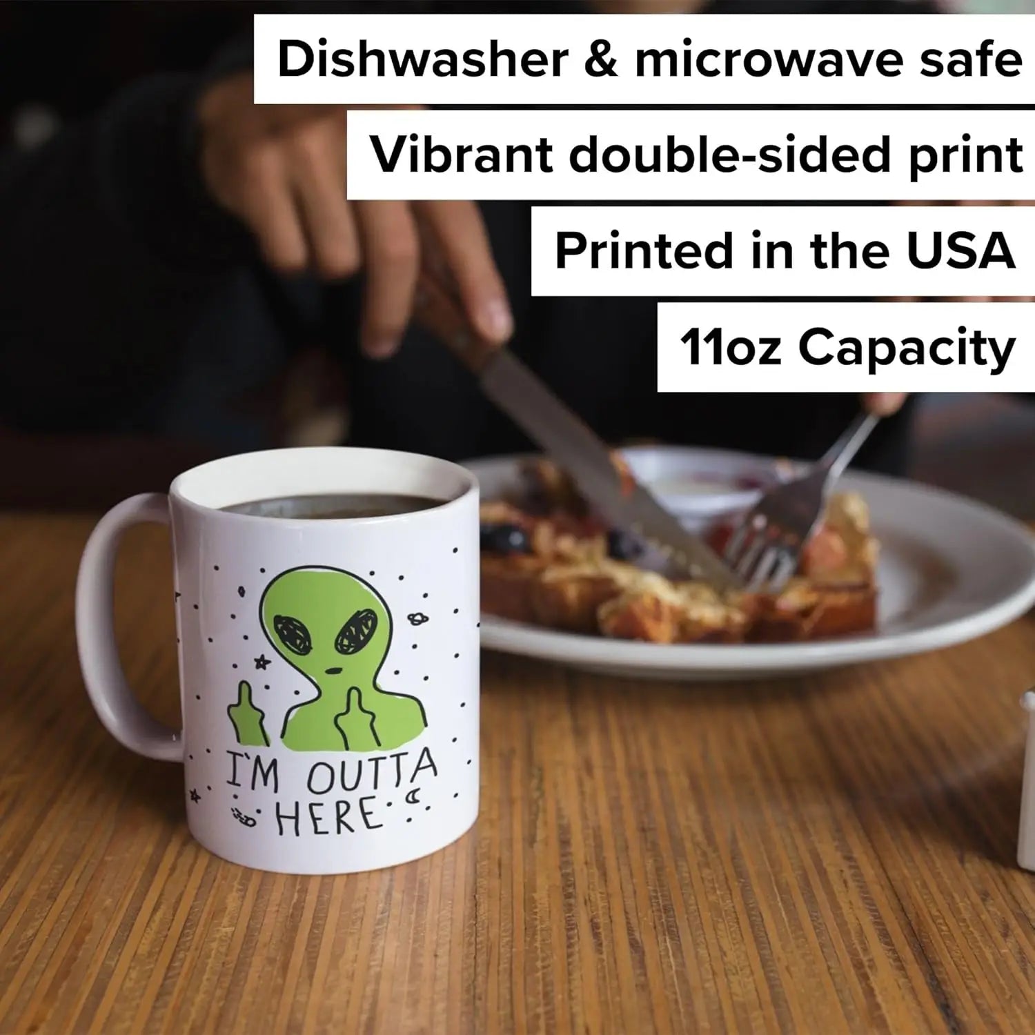I’m Outta Here Mug – Alien Mode: Activated
