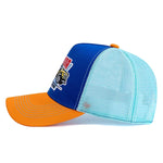 Load image into Gallery viewer, Retro Car Graphic Trucker Cap – Vintage Racing Style
