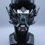 Load image into Gallery viewer, Cyber Mecha Tactical Mask — Futuristic Techwear Respirator
