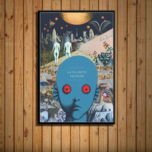 La Planète Sauvage Poster – Psychedelic Sci-Fi Wall Art