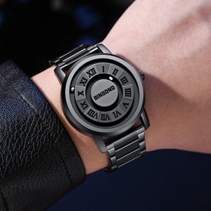 Black Orbit Magnetic Watch – Time Reimagined