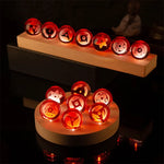 Load image into Gallery viewer, Red Anime Symbol Crystal Ball LED Display Set
