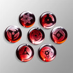 Load image into Gallery viewer, Red Anime Symbol Crystal Ball LED Display Set
