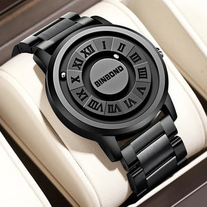 Black Orbit Magnetic Watch – Time Reimagined