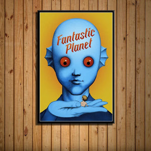 La Planète Sauvage Poster – Psychedelic Sci-Fi Wall Art