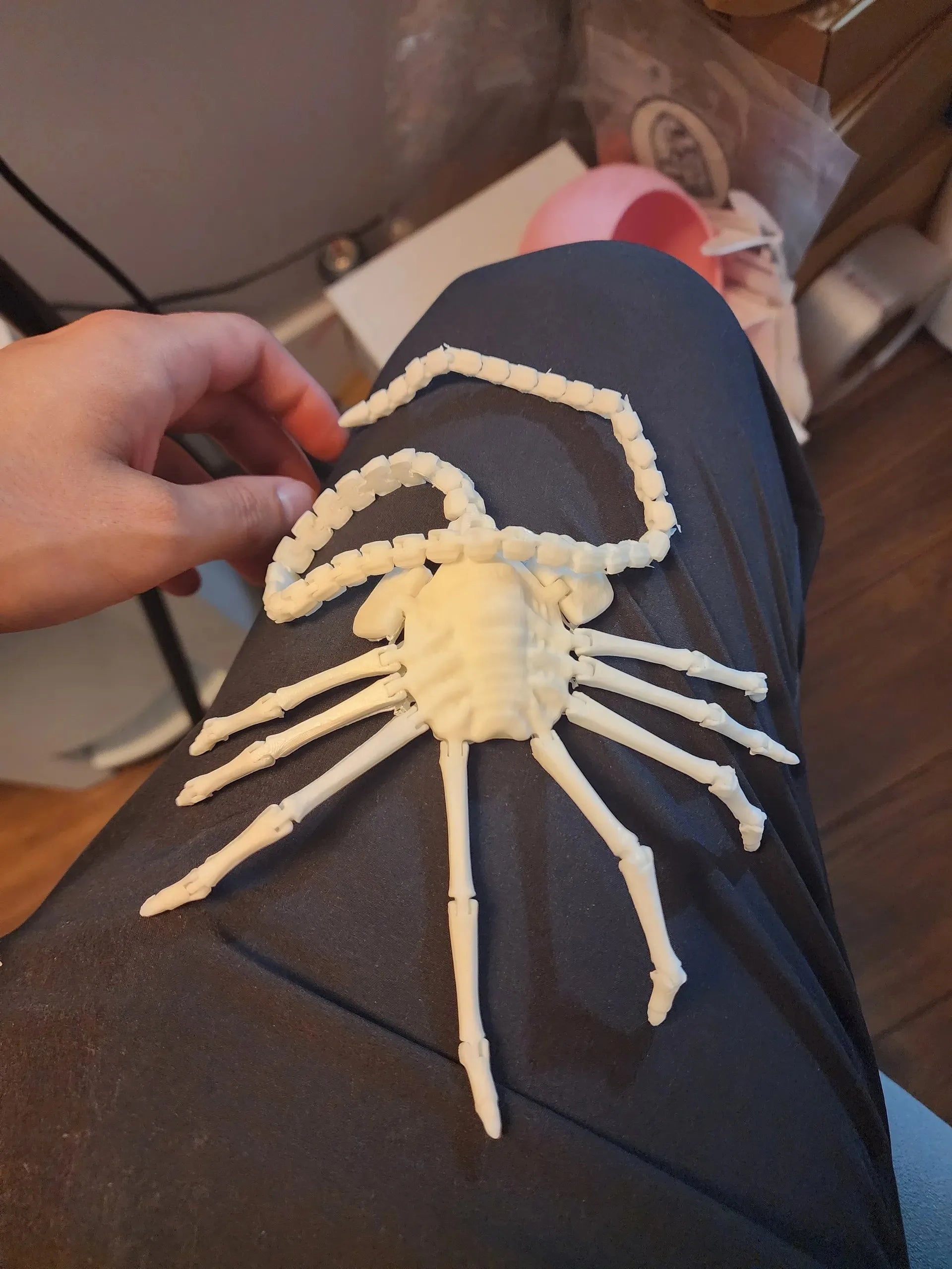 Facehugger Replica Prop – Articulated Alien Horror Collectible