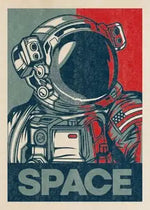 Load image into Gallery viewer, Vintage Retro Space Posters
