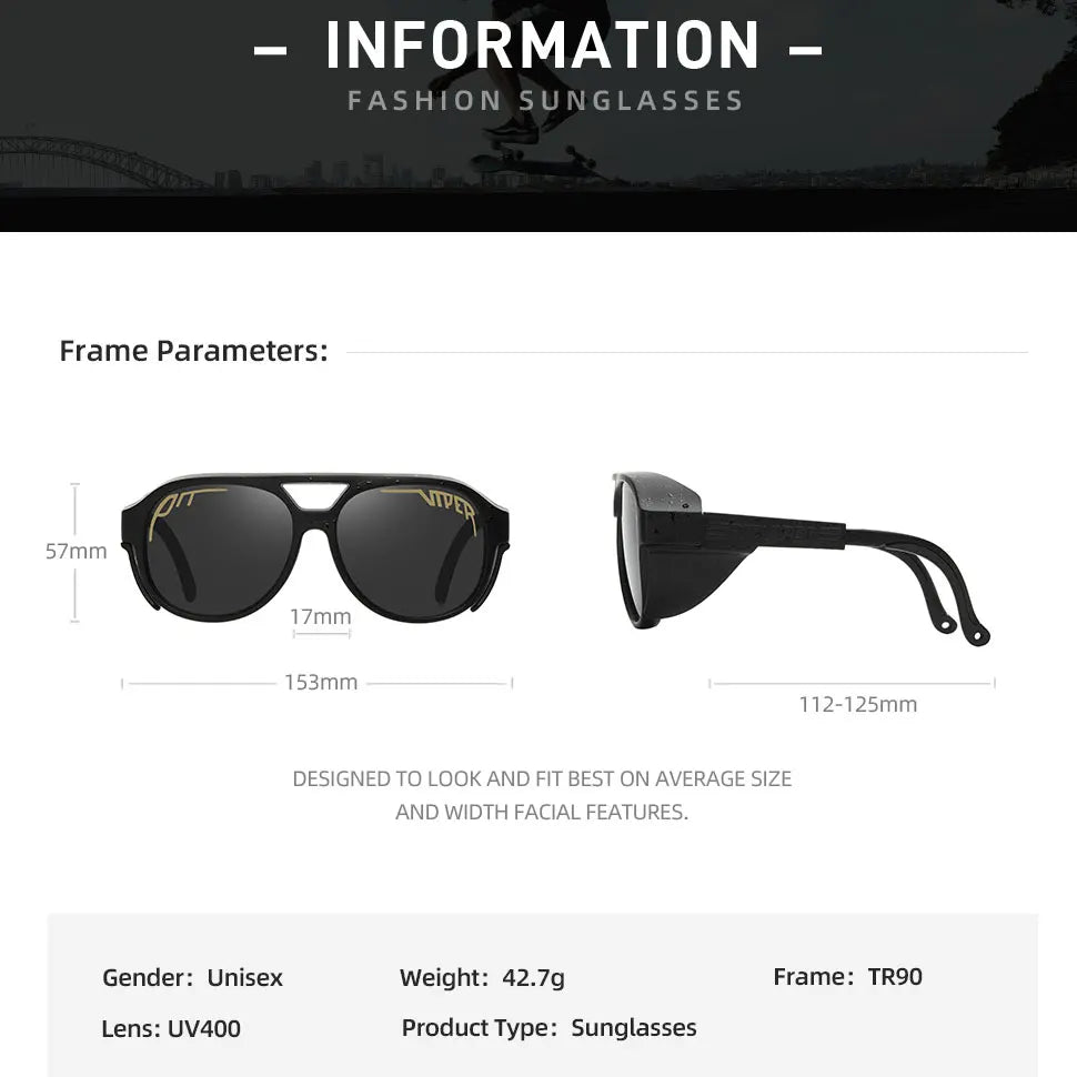 Quantum Viper Shades – Limited Edition Electro-Chic