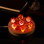 Load image into Gallery viewer, Red Anime Symbol Crystal Ball LED Display Set
