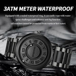 Load image into Gallery viewer, Black Orbit Magnetic Watch – Time Reimagined
