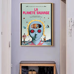 Load image into Gallery viewer, La Planète Sauvage Poster – Psychedelic Sci-Fi Wall Art
