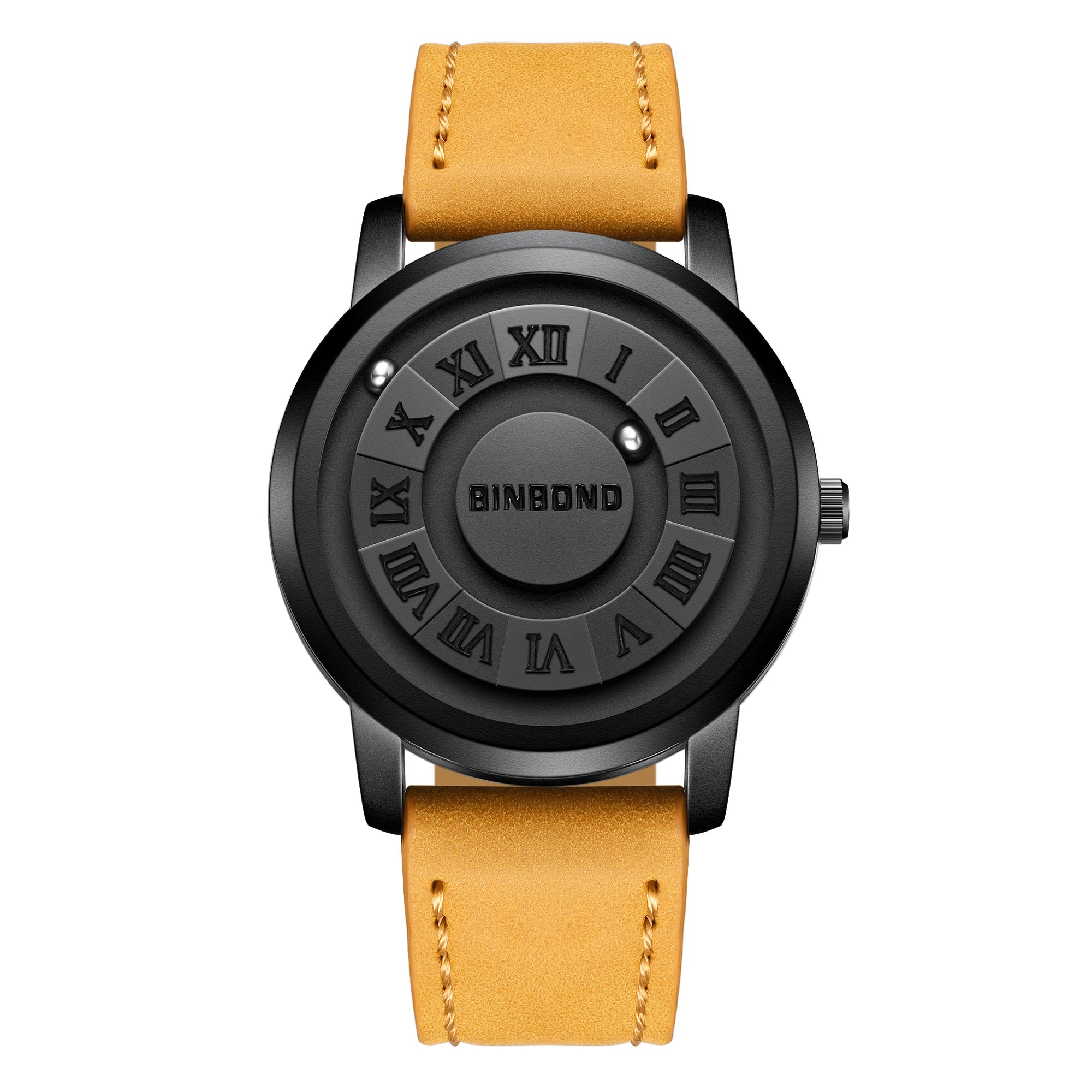 Black Orbit Magnetic Watch – Time Reimagined