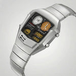 Load image into Gallery viewer, Steel Nexus Control Watch — Multi-Display Time Machine
