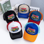Load image into Gallery viewer, Retro Car Graphic Trucker Cap – Vintage Racing Style
