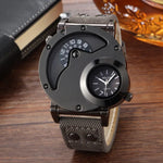 Load image into Gallery viewer, Time Traveler Dual Dial Watch

