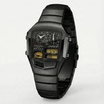 Load image into Gallery viewer, Steel Nexus Control Watch — Multi-Display Time Machine
