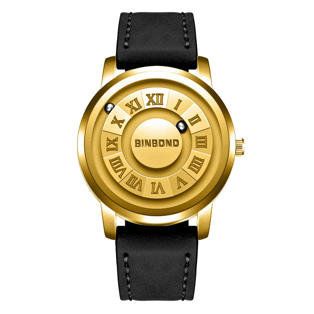 Black Orbit Magnetic Watch – Time Reimagined