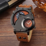 Load image into Gallery viewer, Time Traveler Dual Dial Watch
