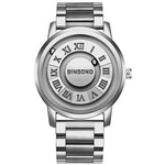 Load image into Gallery viewer, Black Orbit Magnetic Watch – Time Reimagined
