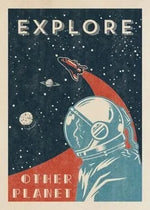 Load image into Gallery viewer, Vintage Retro Space Posters

