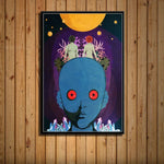 Load image into Gallery viewer, La Planète Sauvage Poster – Psychedelic Sci-Fi Wall Art
