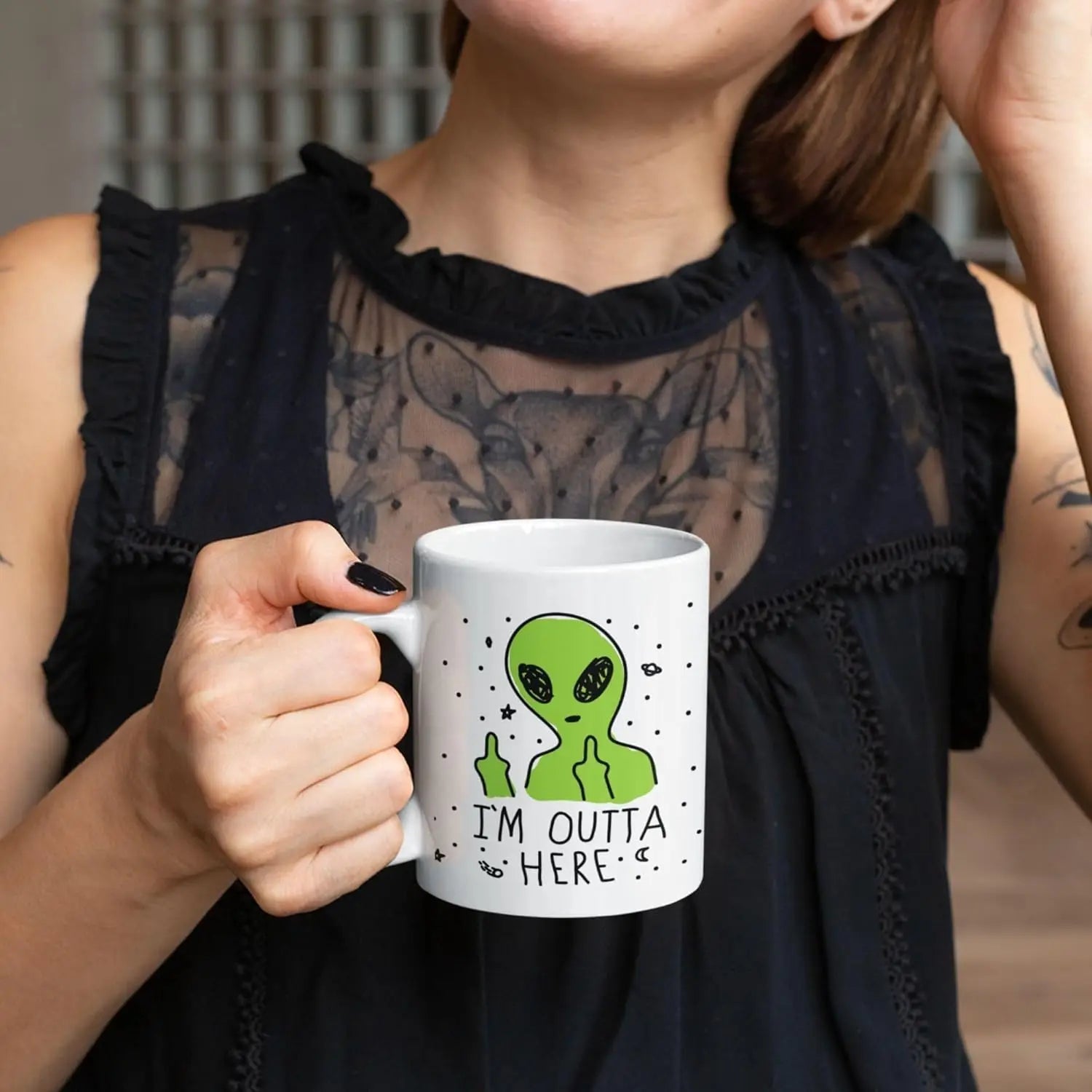 I’m Outta Here Mug – Alien Mode: Activated