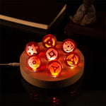 Load image into Gallery viewer, Red Anime Symbol Crystal Ball LED Display Set
