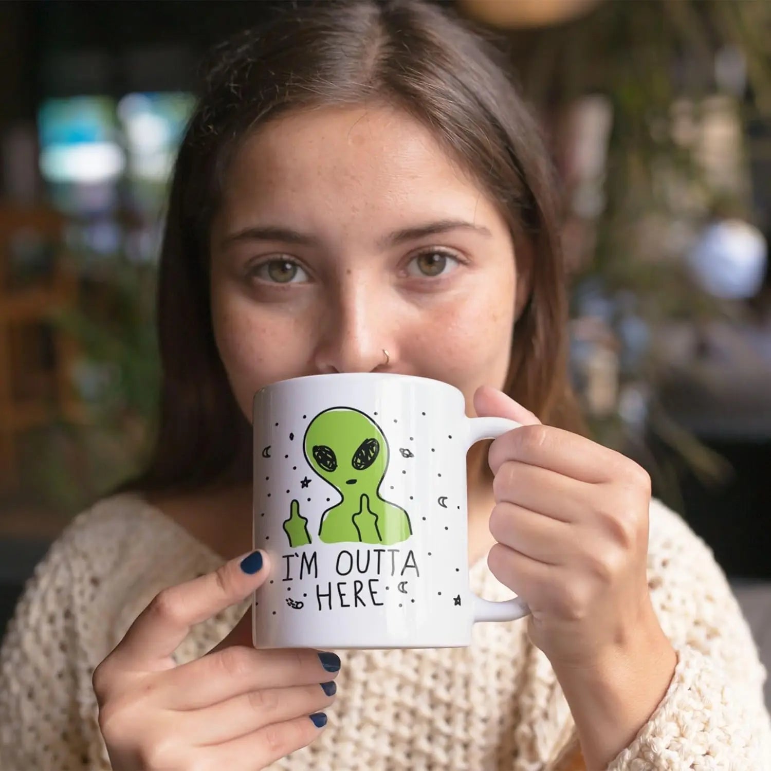 I’m Outta Here Mug – Alien Mode: Activated