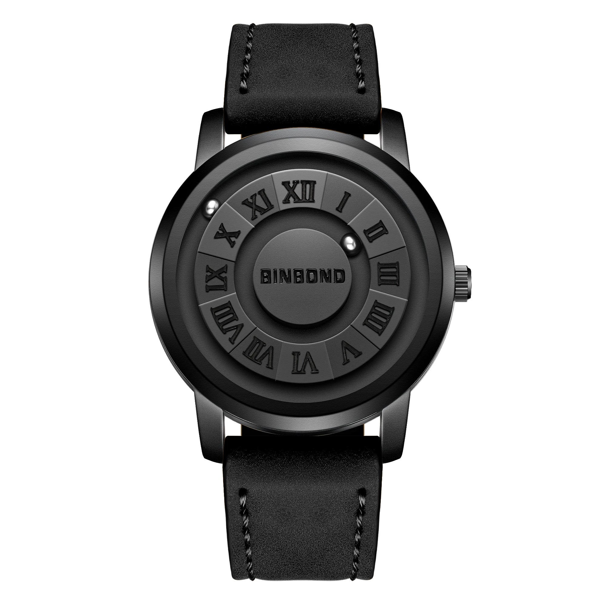 Black Orbit Magnetic Watch – Time Reimagined