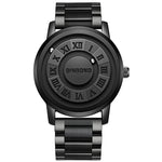 Load image into Gallery viewer, Black Orbit Magnetic Watch – Time Reimagined
