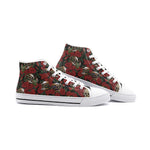 Load image into Gallery viewer, Roses &amp; Skull High Top Sneakers
