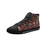 Load image into Gallery viewer, Roses &amp; Skull High Top Sneakers
