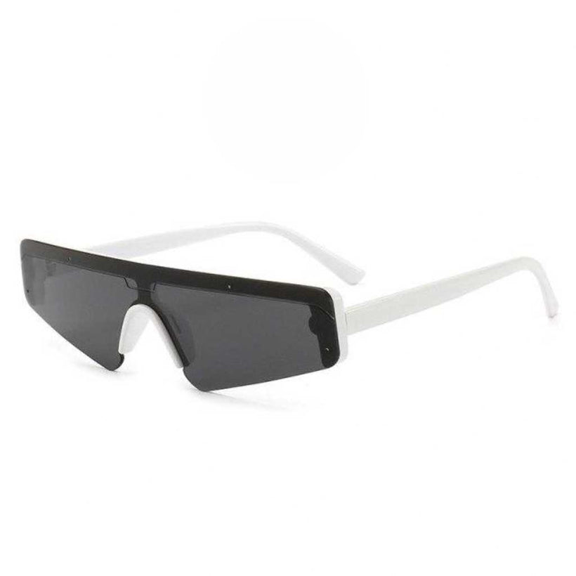 Whiteout Apex Futuristic Sunglasses – Pure Power in White