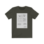 Load image into Gallery viewer, DeLorean Blueprint (Unisex) - The Sci-Fi 
