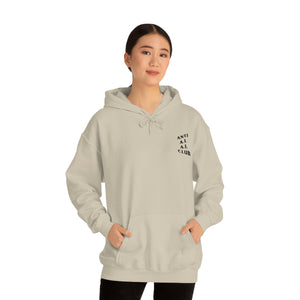 Anti A.I. A.I. Club Hooded Sweatshirt | Black Lettering
