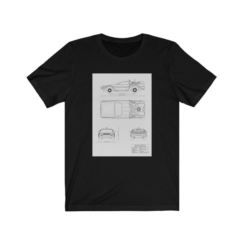 DeLorean Blueprint (Unisex)
