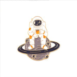 Load image into Gallery viewer, Astronauts &amp; Space Backpack Pins Brooches
