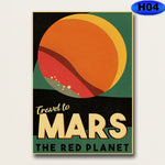 Load image into Gallery viewer, Outer Space Travel Posters
