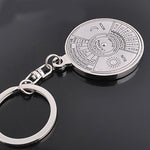 Load image into Gallery viewer, 50 Years Perpetual Calendar Key Chain

